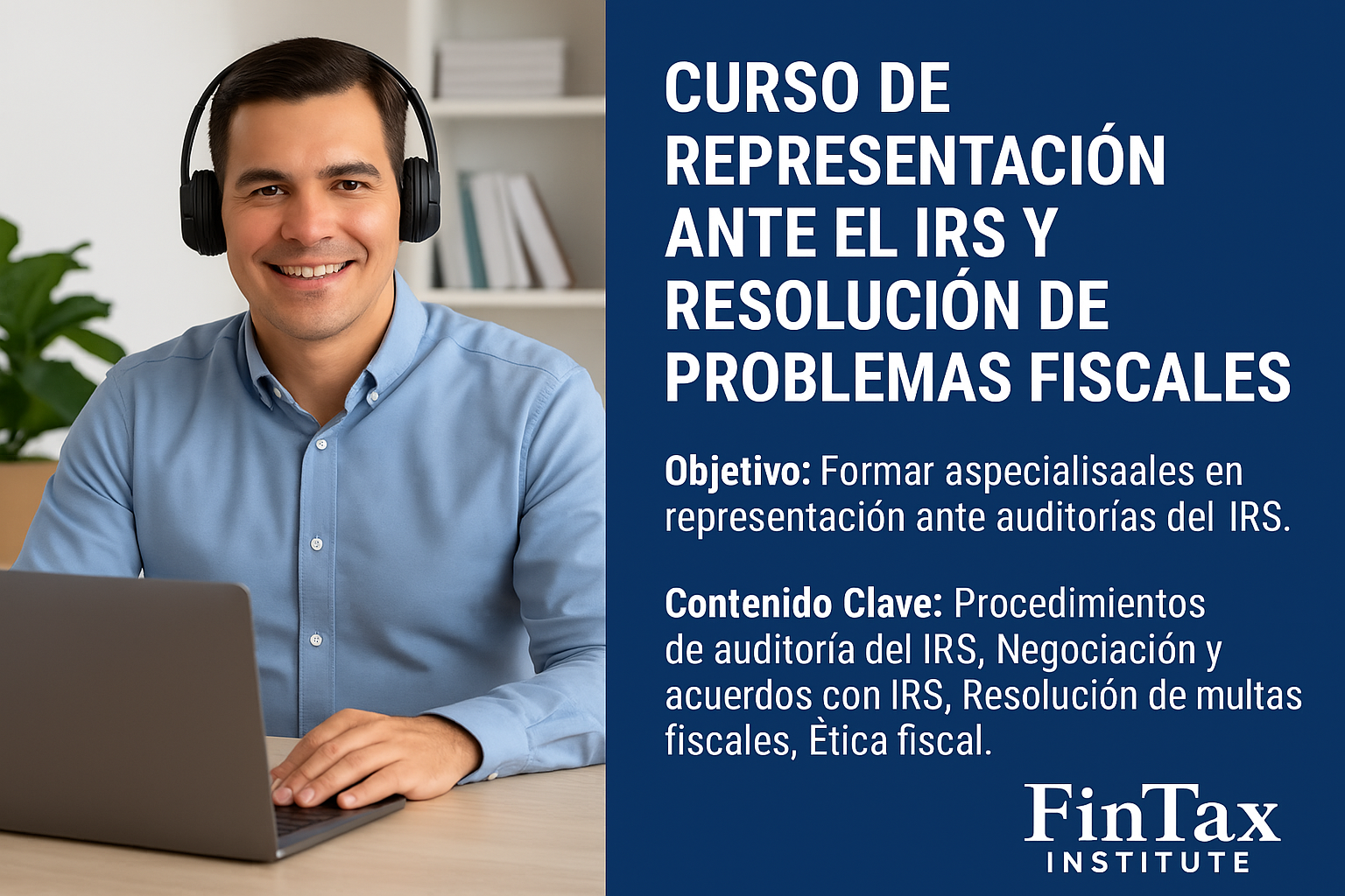 Curso de Representación ante el IRS y Resolución de Problemas Fiscales