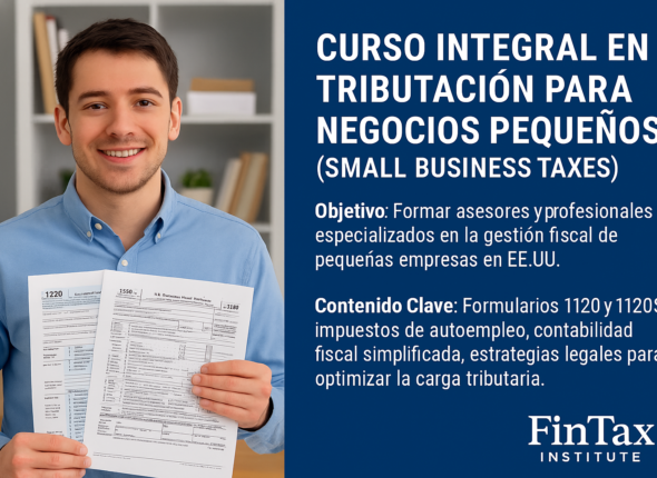 2. Curso Integral en Tributación para Negocios Pequeños (Small Business Taxes)