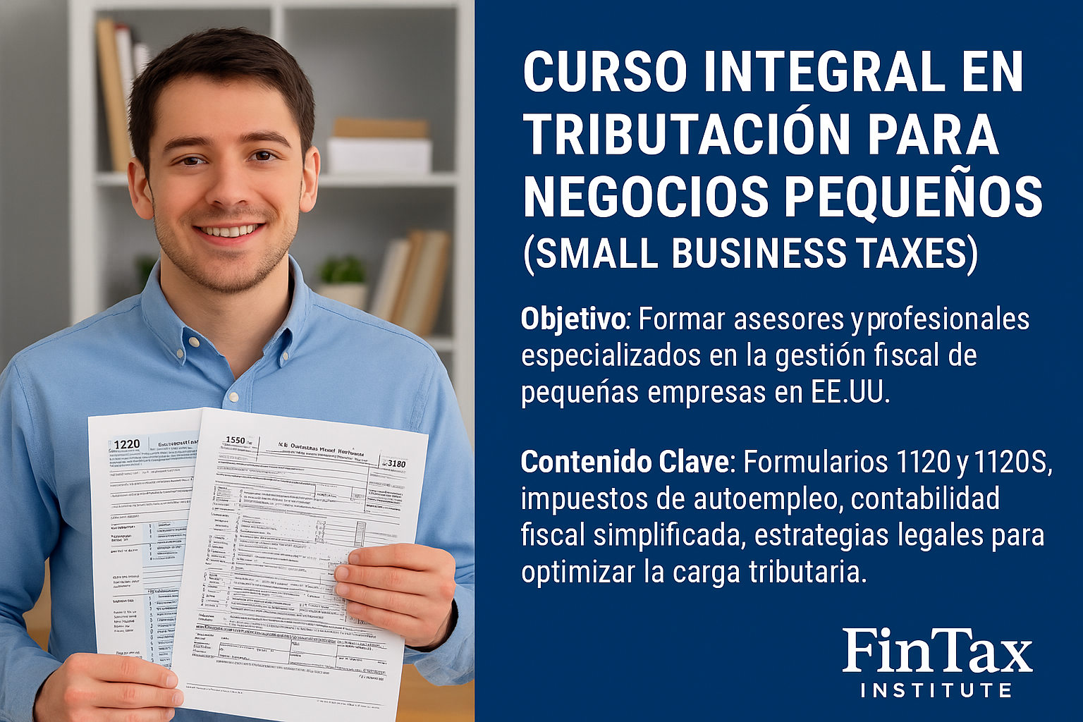 Curso Integral en Tributación para Negocios Pequeños (Small Business Taxes)